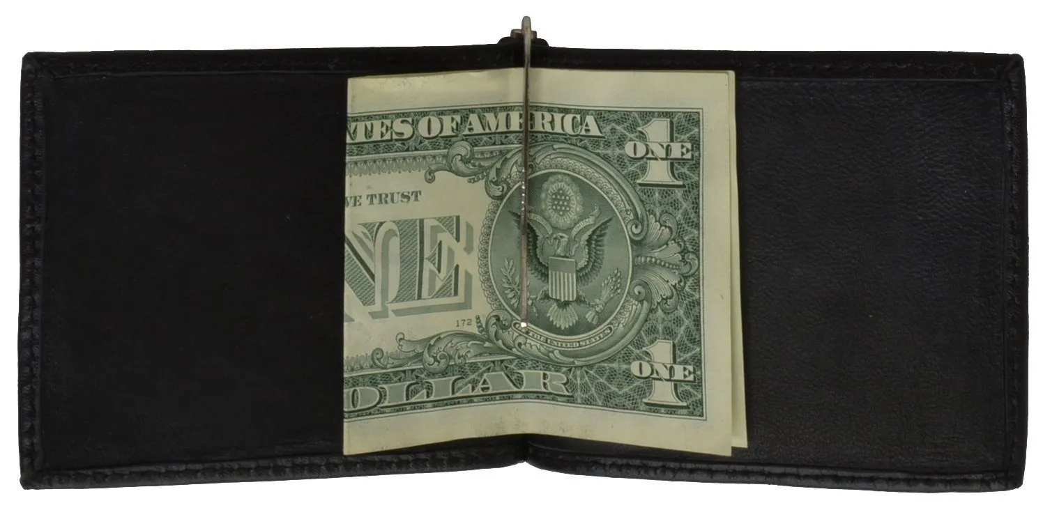 AFONiE Thin Leather Money Clip