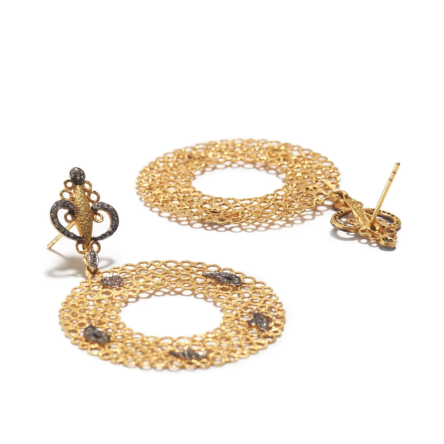Circle Hawa Earrings