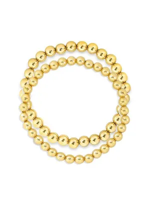 Everyday Stretch Bracelet Set - 5mm   6mm