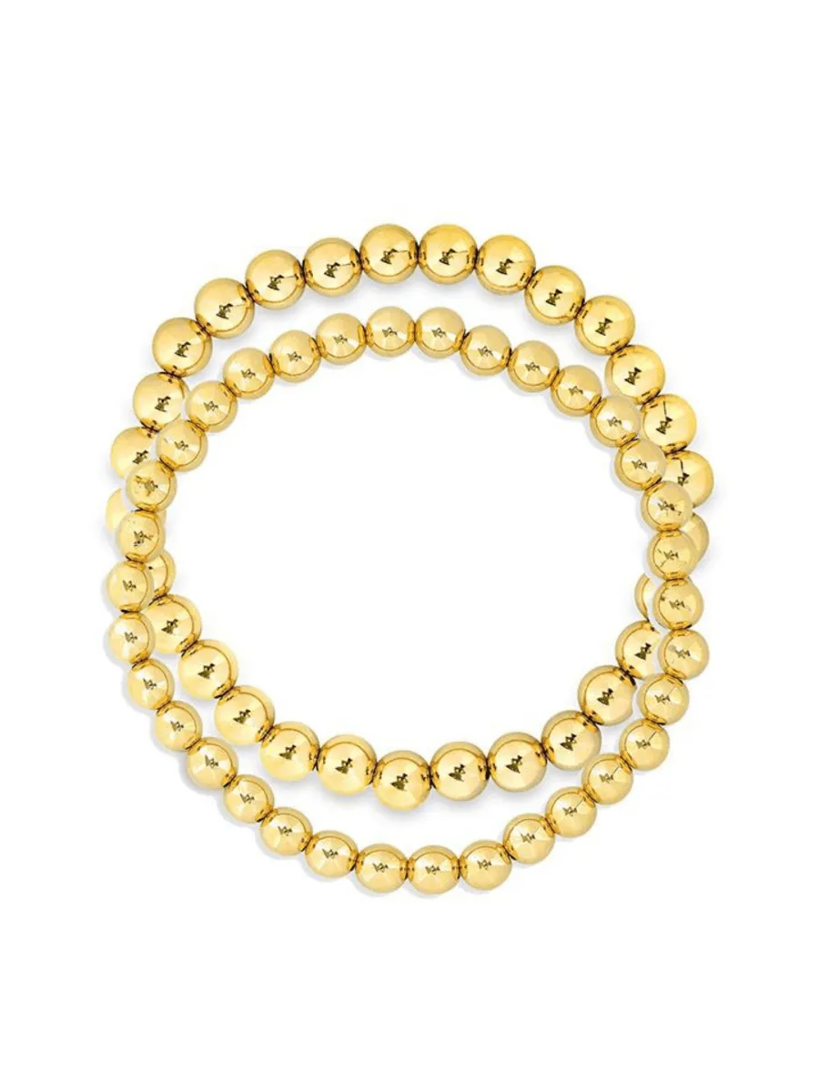 Everyday Stretch Bracelet Set - 5mm   6mm
