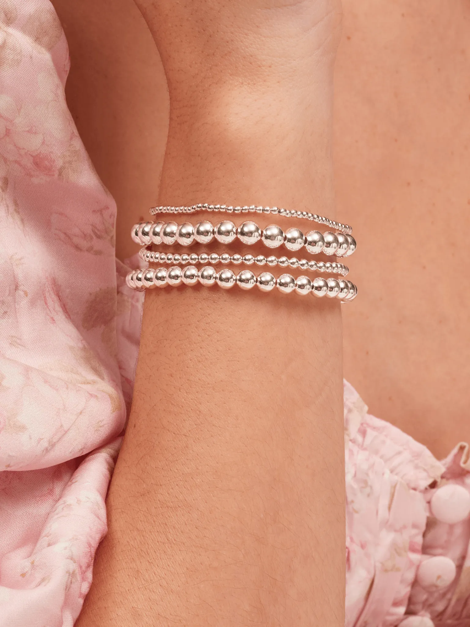 Everyday Stretch Bracelet Set - 5mm   6mm