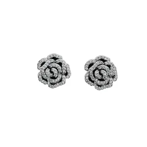 Flower Cubic Zirconia Earrings