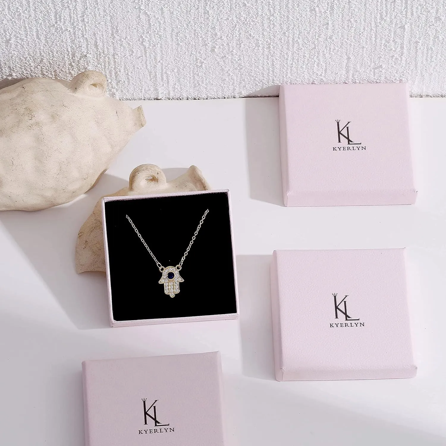 Kyerlyn Gold Bracelets for Women 14K Gold Bracelets Set for Women Dainty Herringbone Twisted Rope Chain Paperclip Link Bracelets Leaf Dot Bracelet Jewelry Gifts for Women