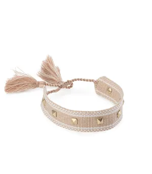 Local Beach Studded Friendship Bracelet