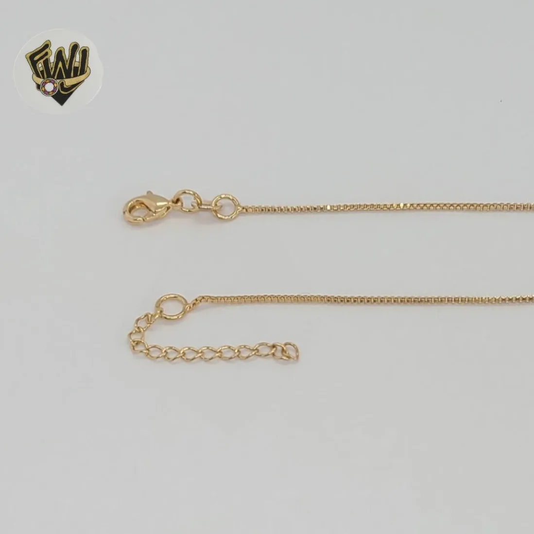 (MBRA-19) Gold Laminate - 1mm Kids Charms Bracelet - BGF