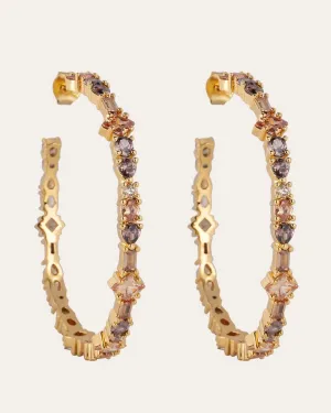 The Adriana Hazel earrings XL