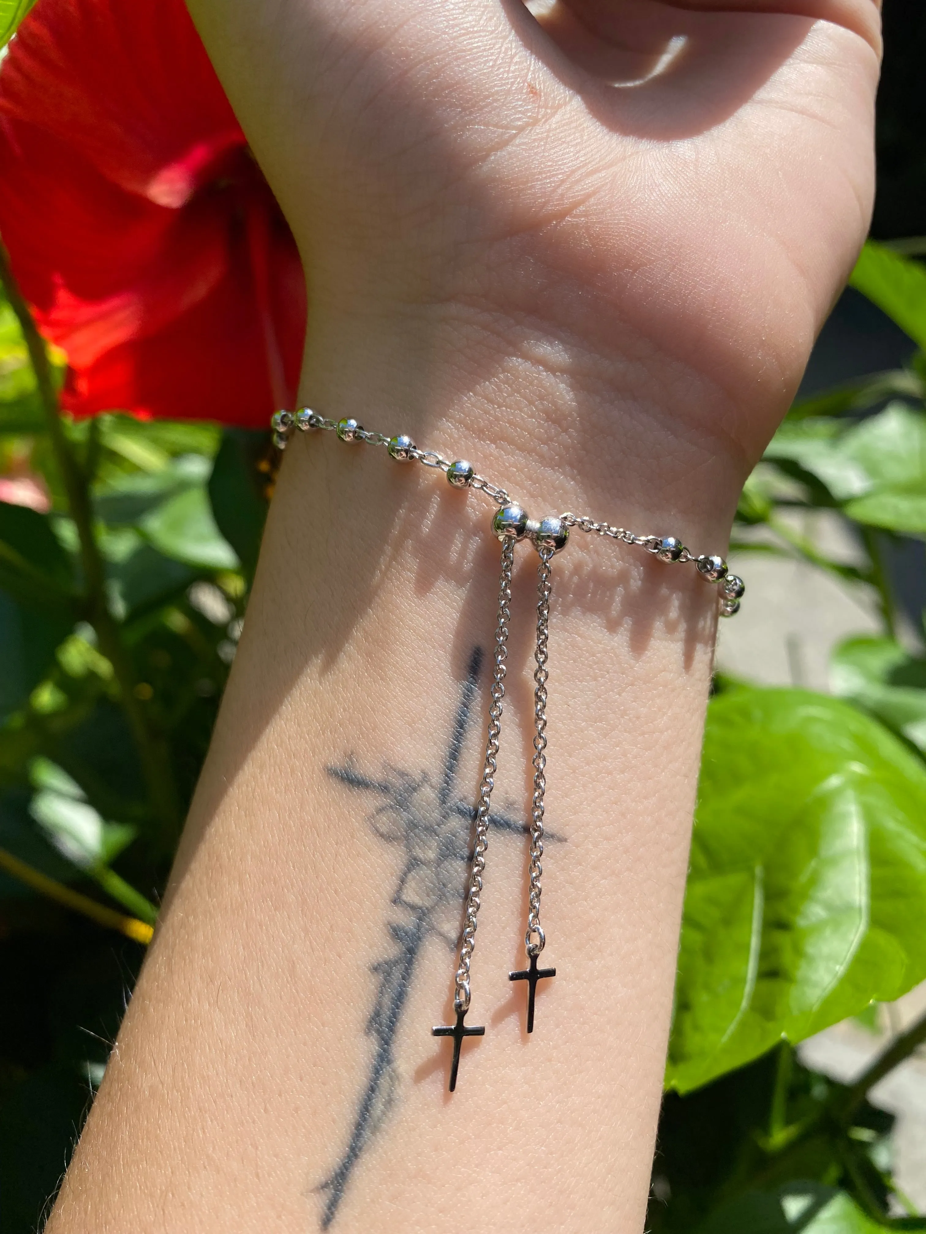 Virgin Mary Rosary Bracelet