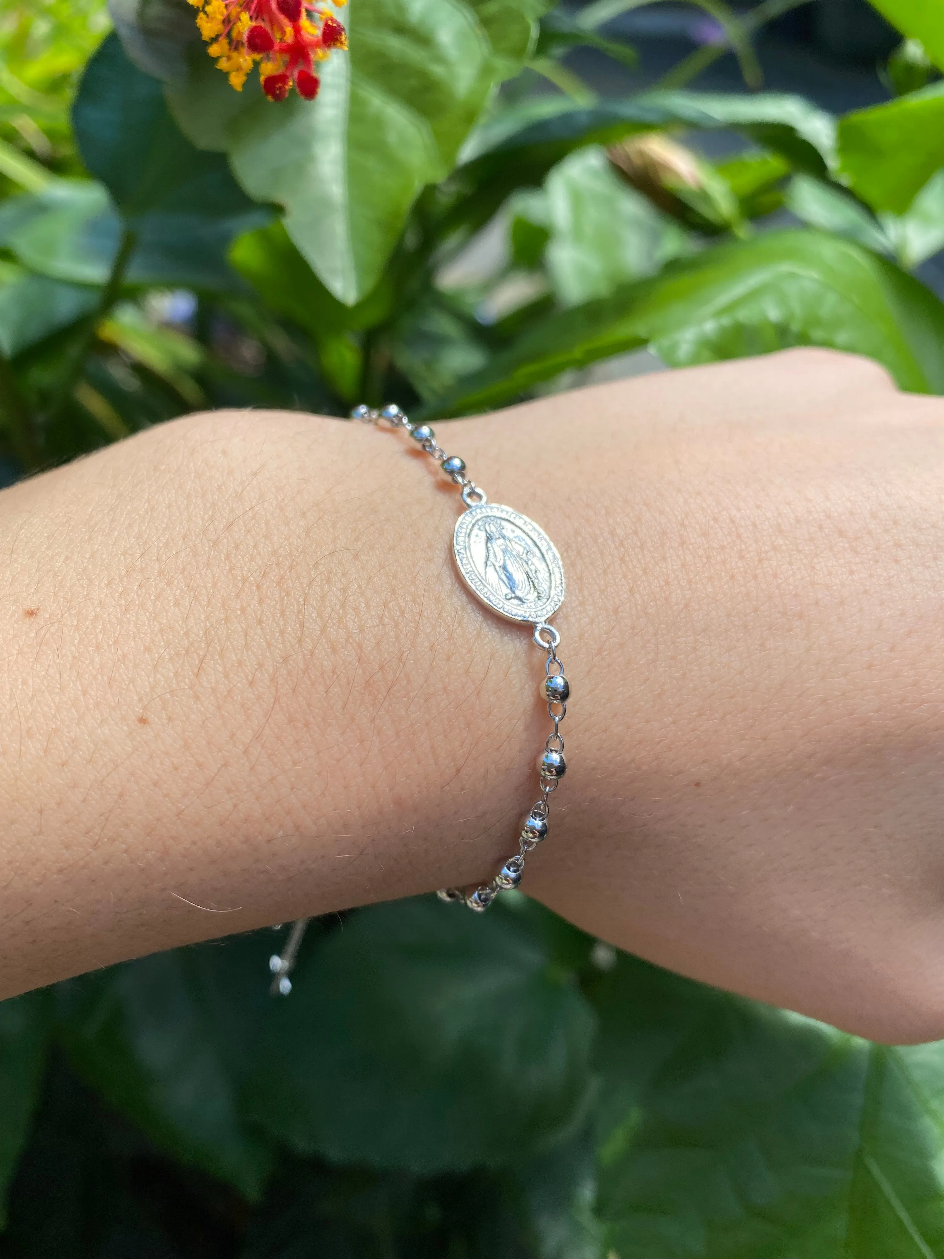 Virgin Mary Rosary Bracelet