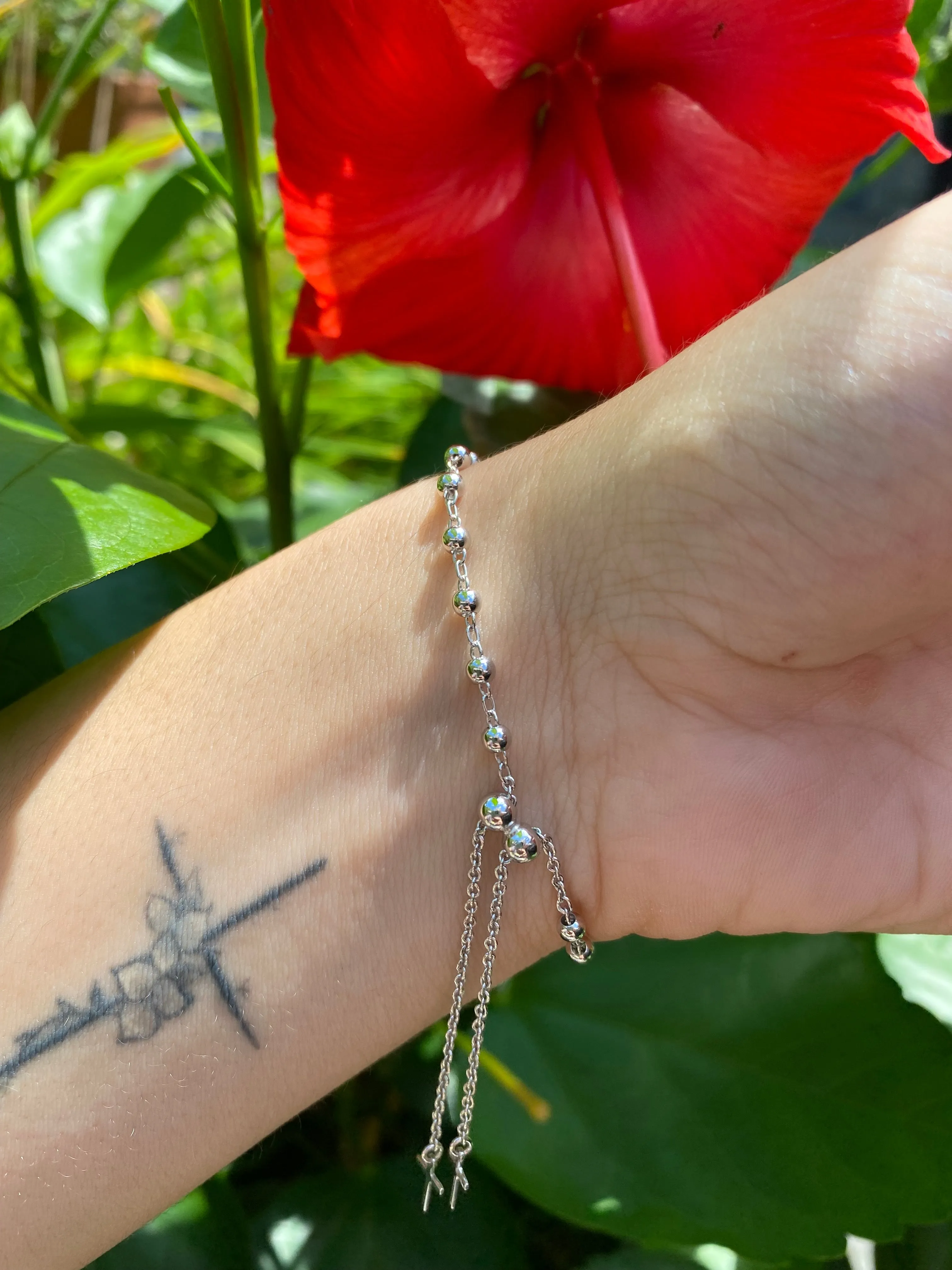 Virgin Mary Rosary Bracelet