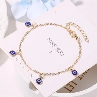 Women Bracelet Creative Evil Eye Bracelets Ladies Bangles