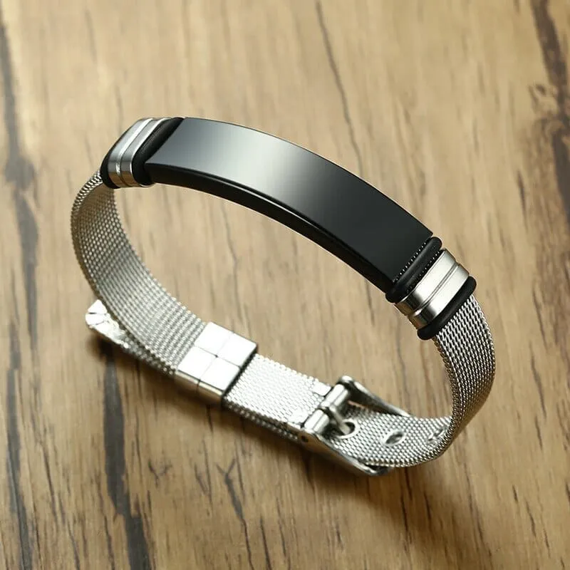 WWJD Lord's Prayer Adjustable Bracelet